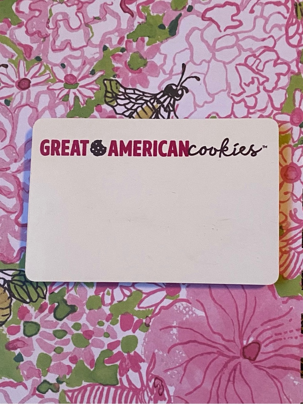 Great American Cookies Employee Uniform Magnetic Name Tag